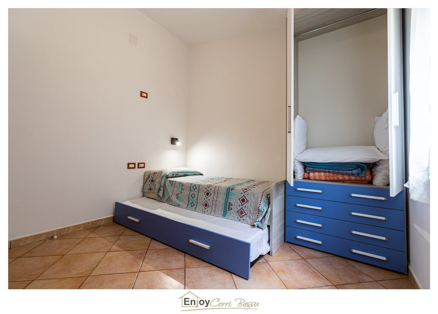 Seconda camera con letto estraibile